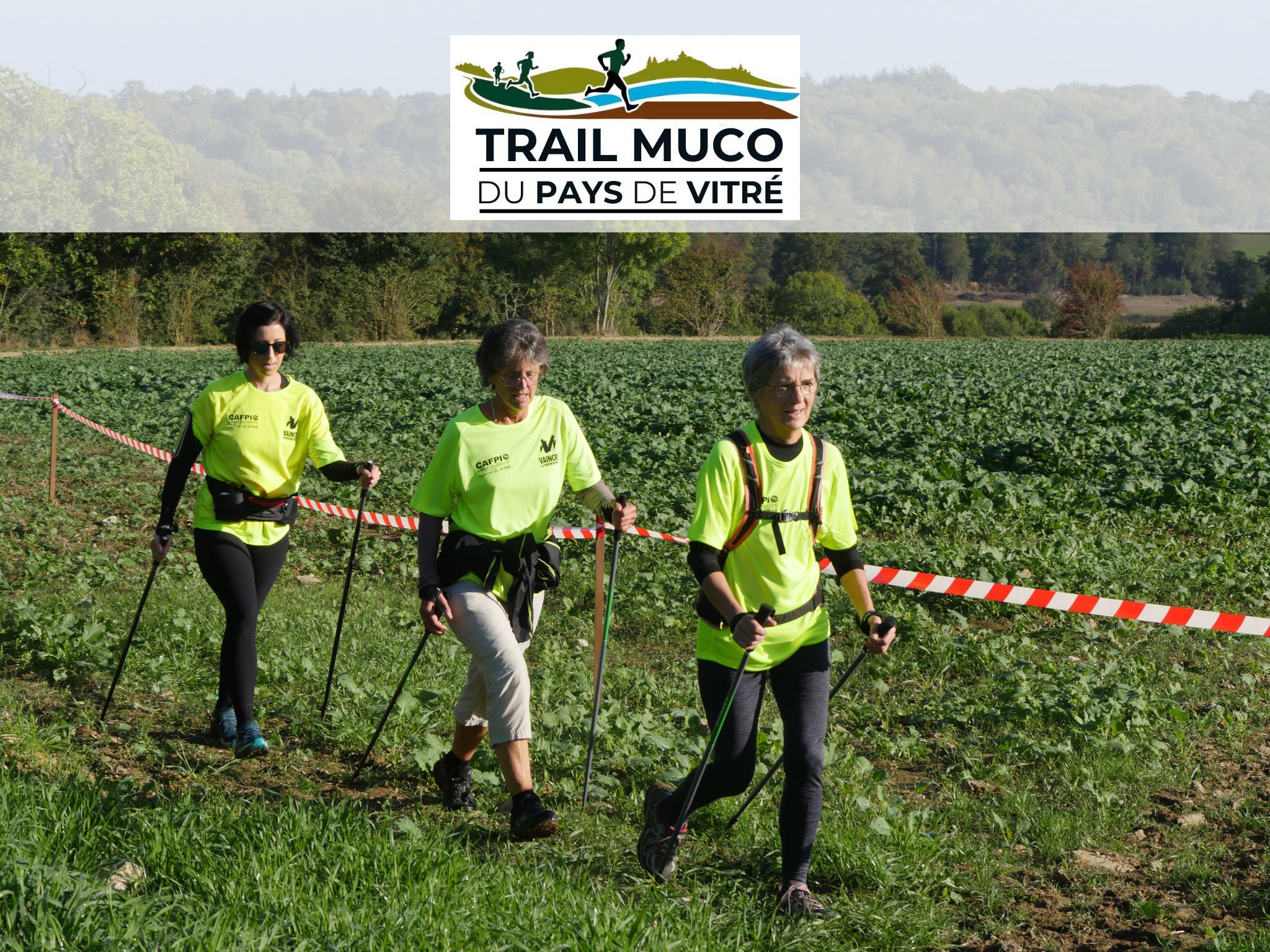 marche nordique lors du trail-muco
