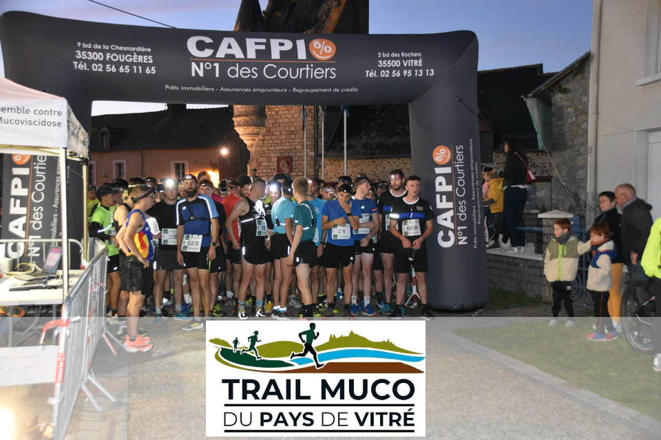 course nocturne lors du trail-muco
